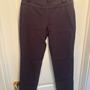 Nic + Zoe Pull on Pant Grey size 10